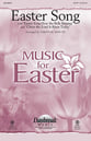 Easter Song SATB choral sheet music cover